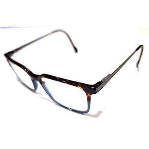 Scott Harris Europa SH738 Tortoise Blue Fade Square Eyeglasses 52-17 143
